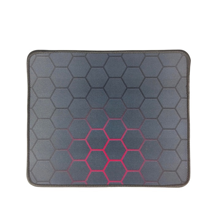 Mouse Pad Sqaure Shape Honeycomb Laser Design