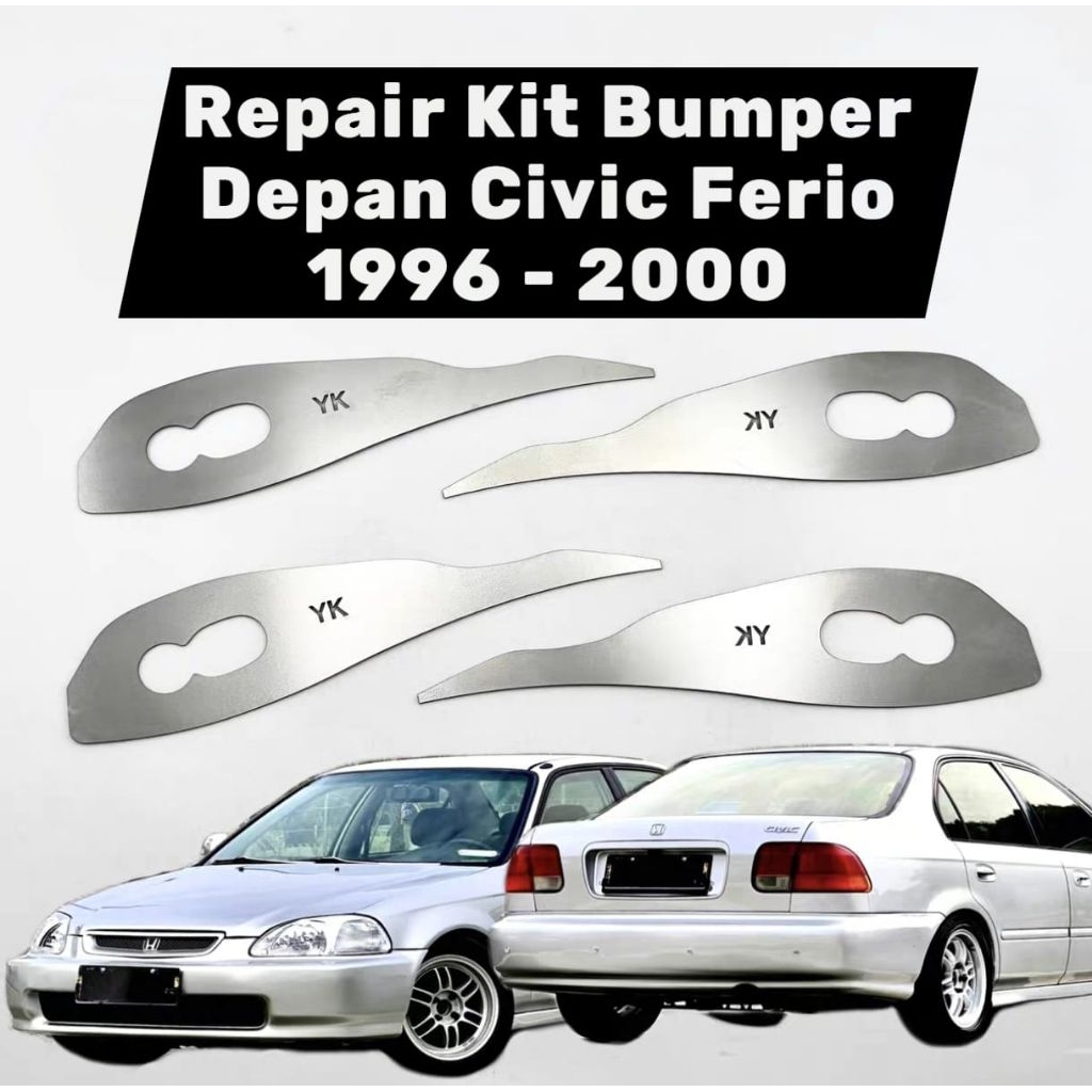 Repair Kit Bumper Depan Civic Ferio 1996 - 2000