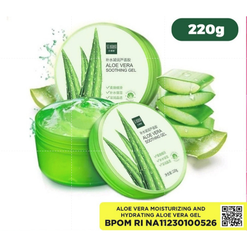 IMAGES ALOEVERA GEL MURNI 220g MOUISTURIZING DELICATE GEL LIDAH BUAYA