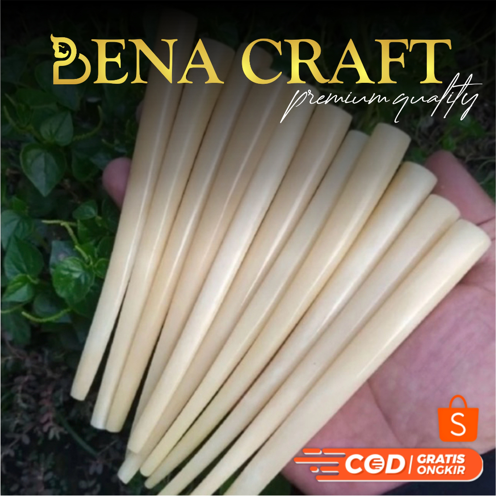 Pipa Tulang Sapi Gading Gurih Super Premium - Panjang 13-14 cm