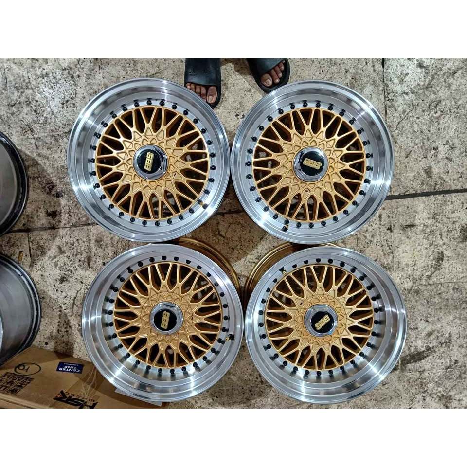 VELG MOBIL BEKAS TIPE RACING BBS R16 PCD 8X100,114