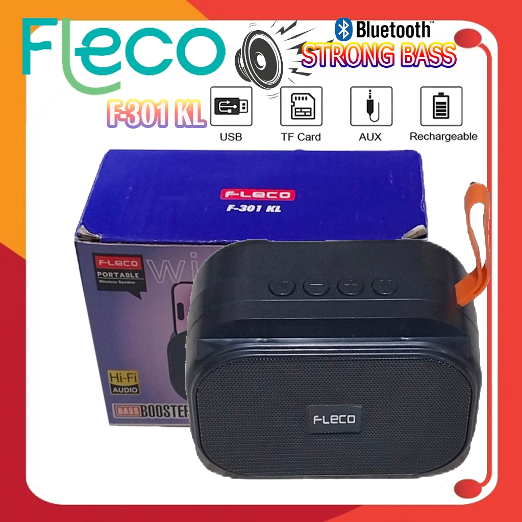 SPEAKER FLECO F 301 KL BISA BLUTHOOT SUARA SANGAT BAGUS BASS NYA