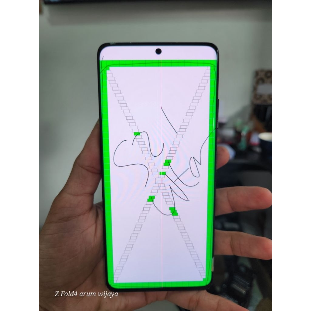 lcd samsung s21 ultra  original copotan minus