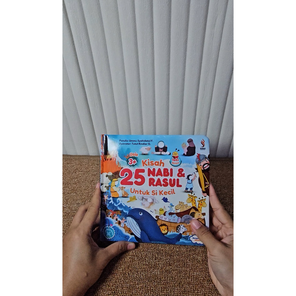 Boardbook Kisah 25 nabi dan Rasul
