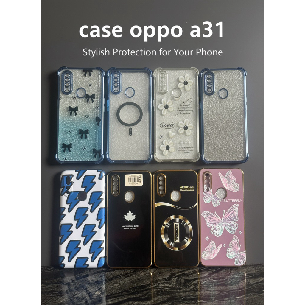 Case Oppo A31 2020 Softcase Karakter Kartun Anime Lucu Casing HP Oppo A31 Silikon Motif Aesthetic Mu