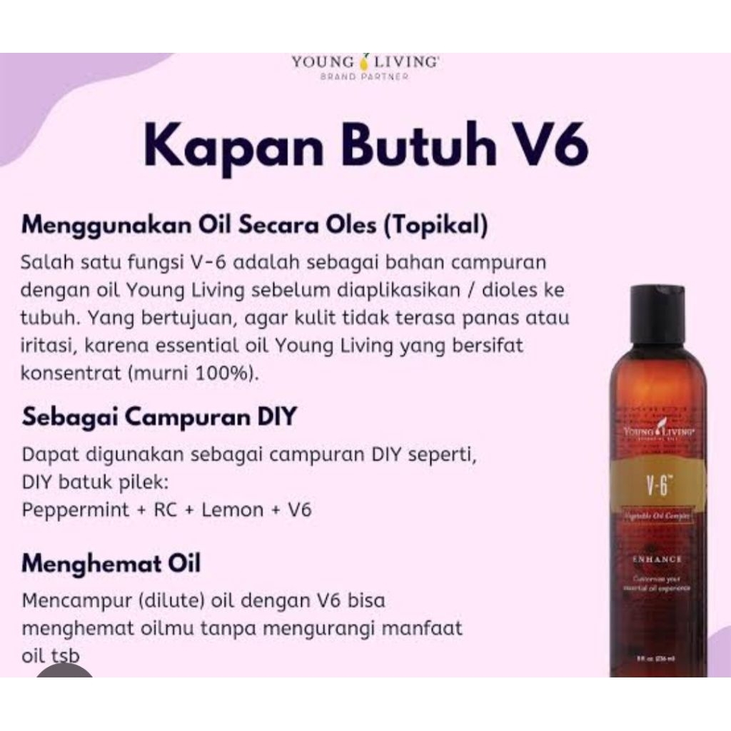 V-6 young living,   V6 58ml