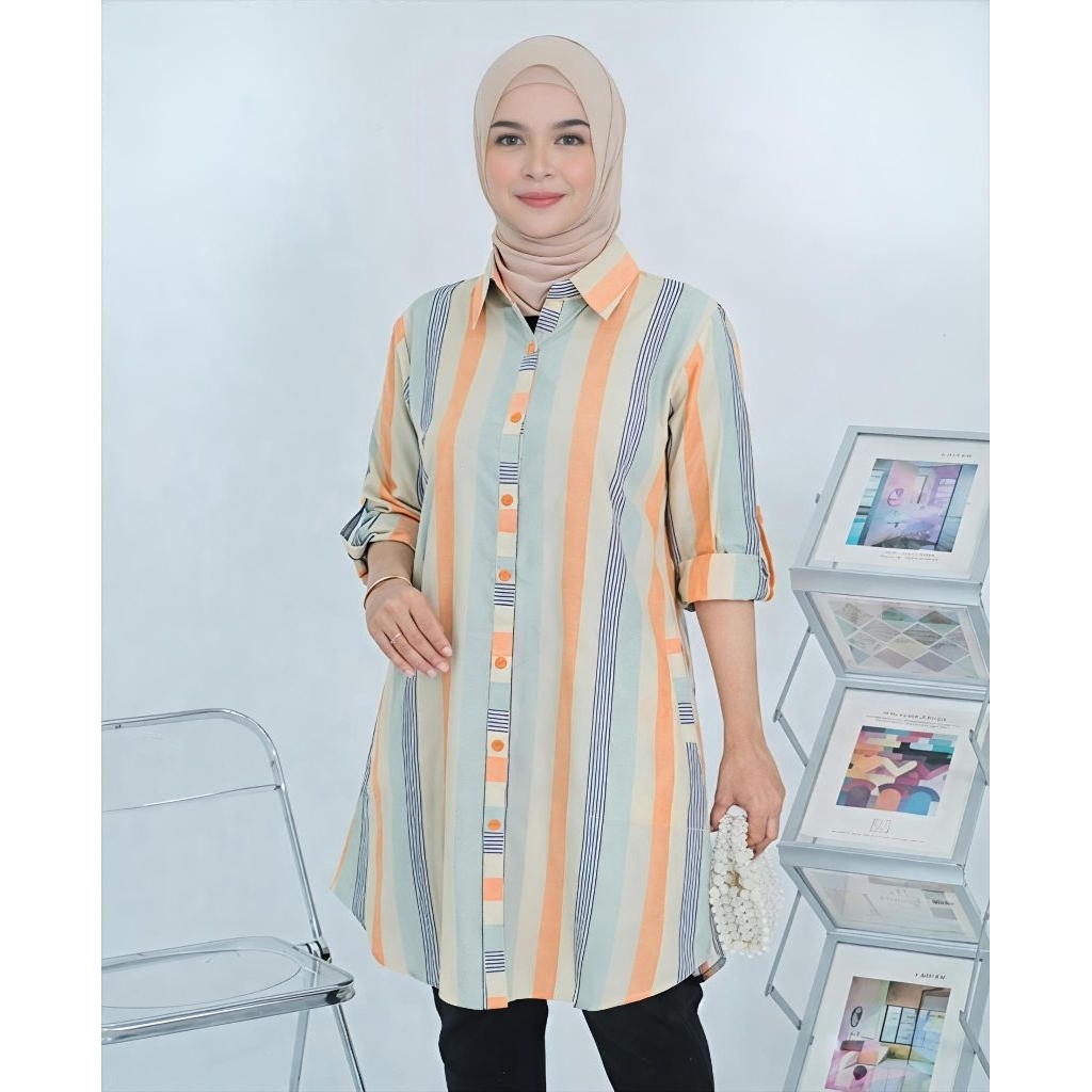 tunik salur/tunik kotak/salur tunik saku