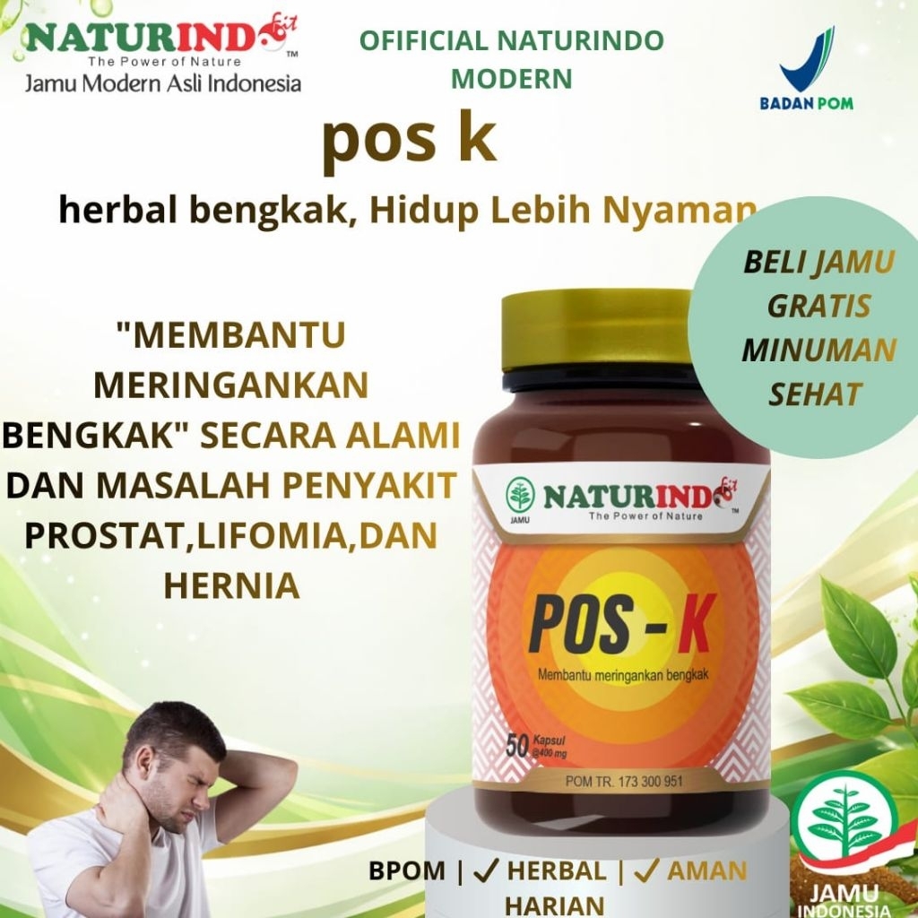 obat herbal bengkak POS-K | Obat Herbal Nyeri & bengkak | Redakan Bengkak  | Khusus Nyeri Tulang Oto