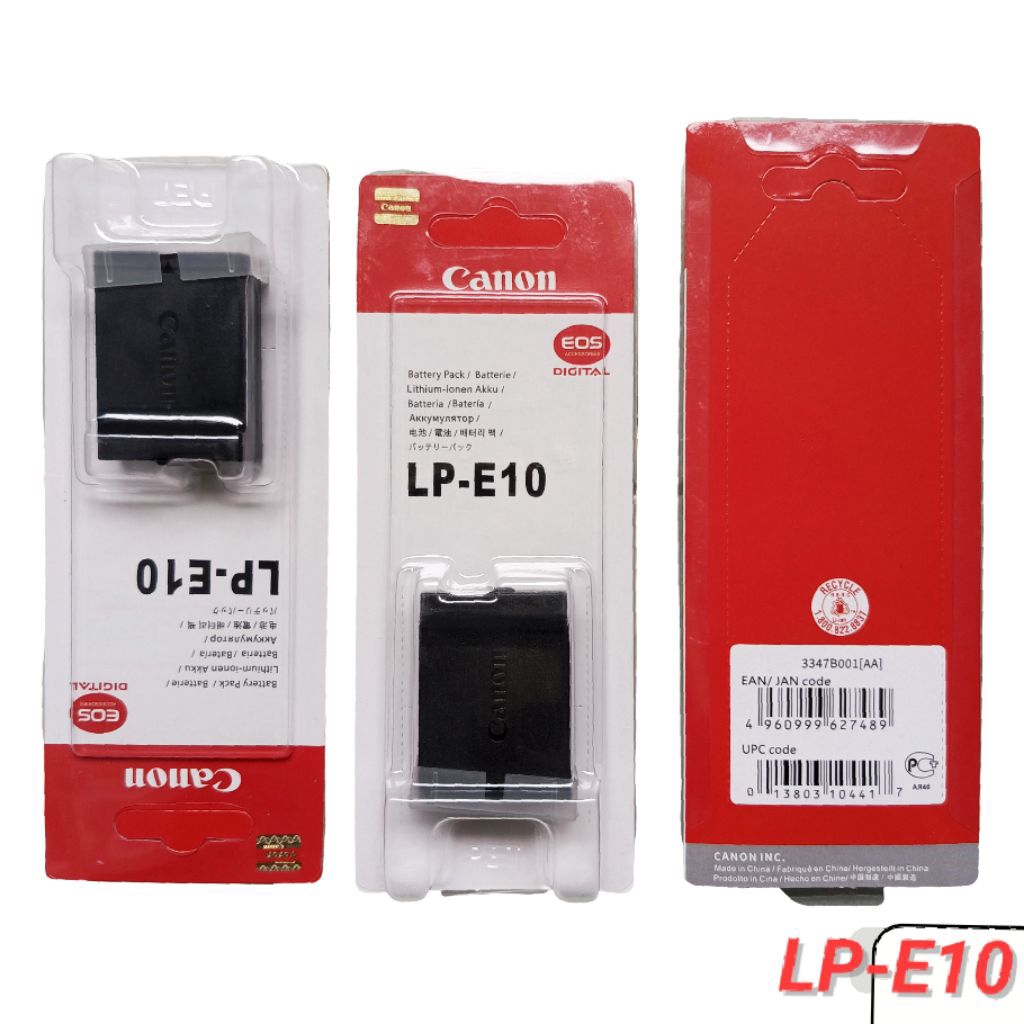 Battery camera canon eos 1100d 1300d LP-E10 batrai kamera canon 1200d 1400d LPE10 batre LP E10 1100d
