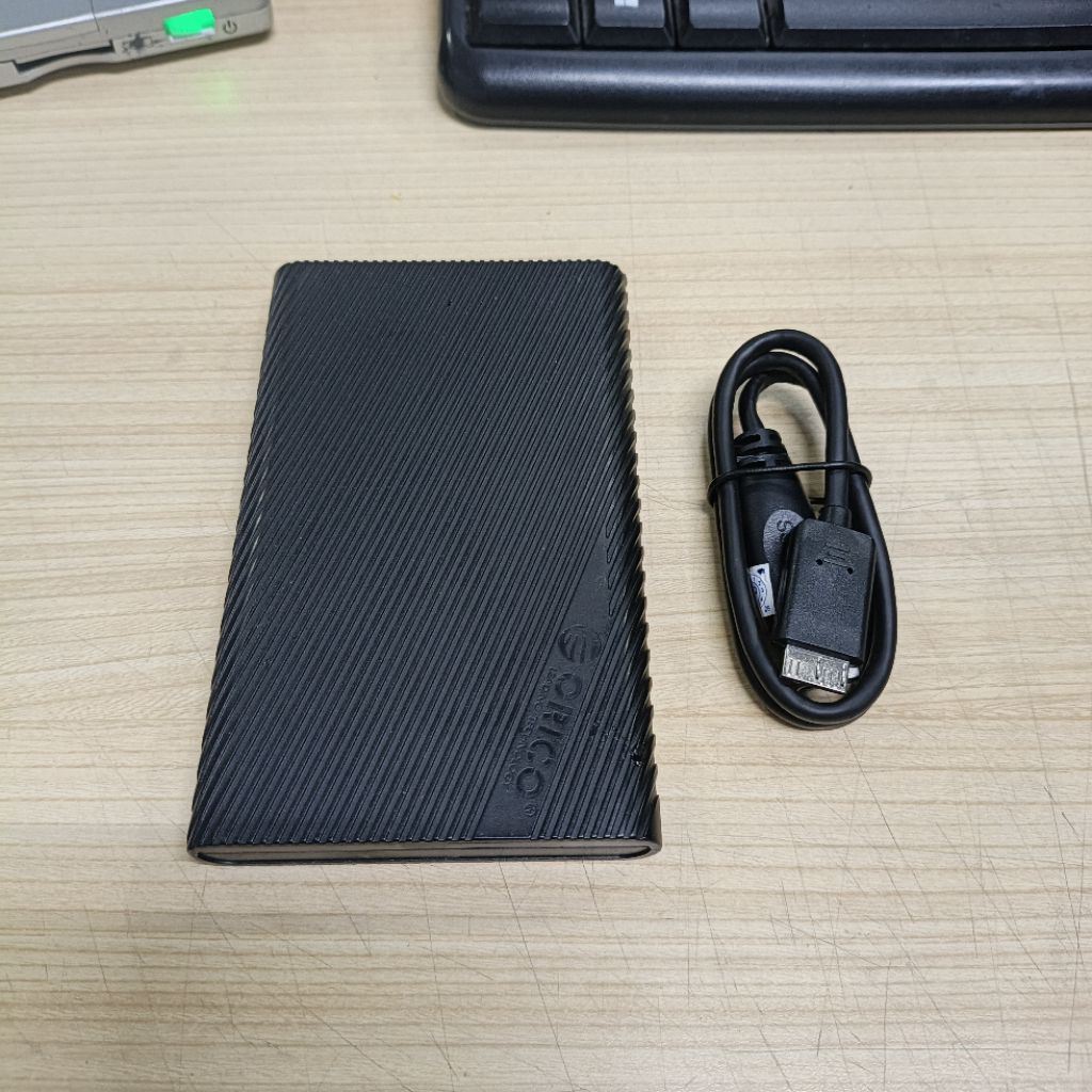 HDD Eksternal 500GB Hitachi Enclosure Orico USB 3.0 Sentinel 100 Persen