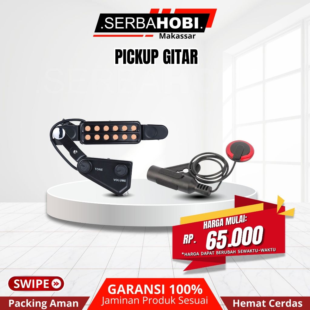 PICKUP GITAR AKUSTIK 12 HOLE / SPULL GITAR AKUSTIK