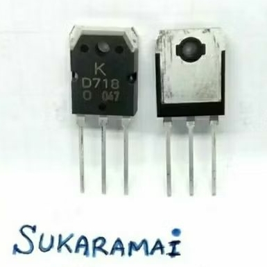 Transistor D718 D 718 Ori - 1 Ps