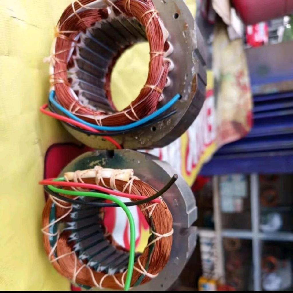 Shimizu Dinamo Spul Stator Pompa Air Tipe 128 130 135 untuk Mesin Air Berkualitas Tinggi