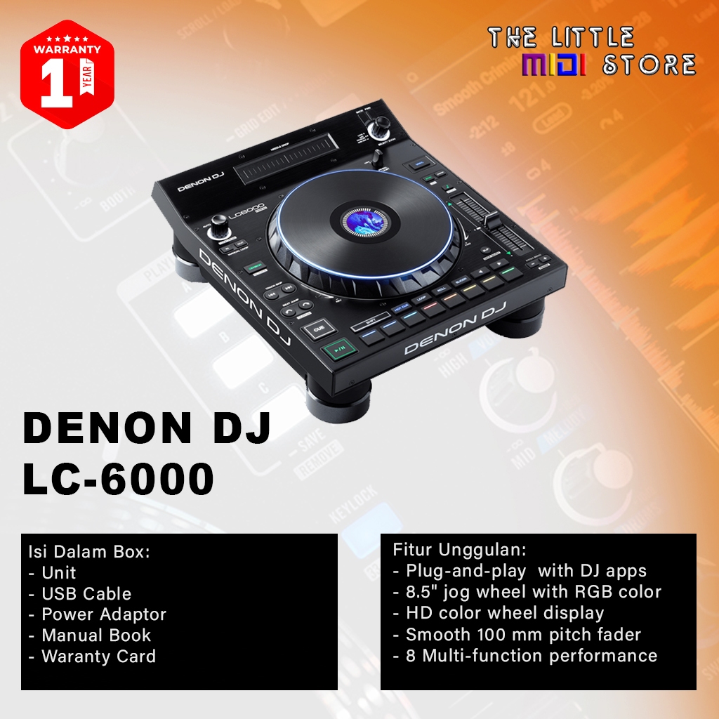 Denon DJ LC6000 Prime | DJ Controleer