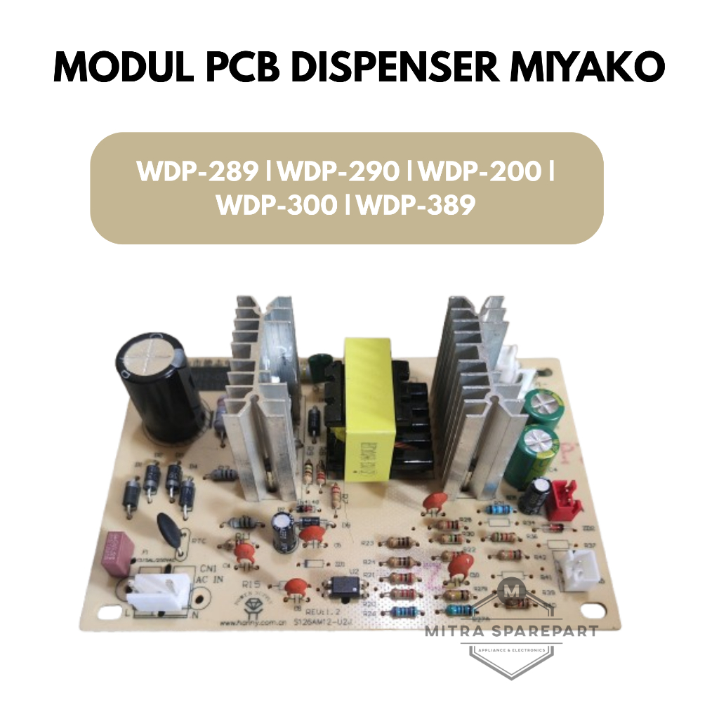 MODUL PCB PENDINGIN DISPENSER MIYAKO WD 289/WD 290/WD 389/WDP 200/WDP 300 ORIGINAL