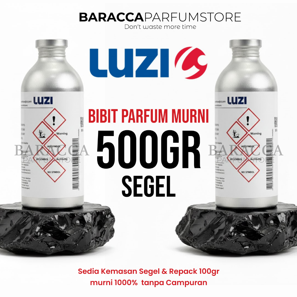 [LINK LUZI] BIBIT PARFUM LUZI 500GR SEGEL - BIBIT TANPA CAMPURAN - PURE BIBIT PARFUM LUZI