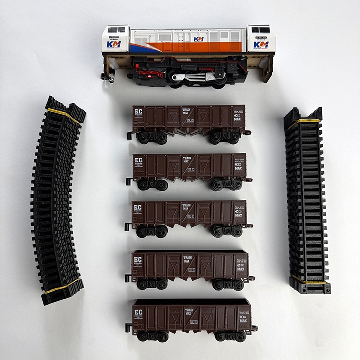 Mainan Kereta Api Indonesia - Kereta Barang