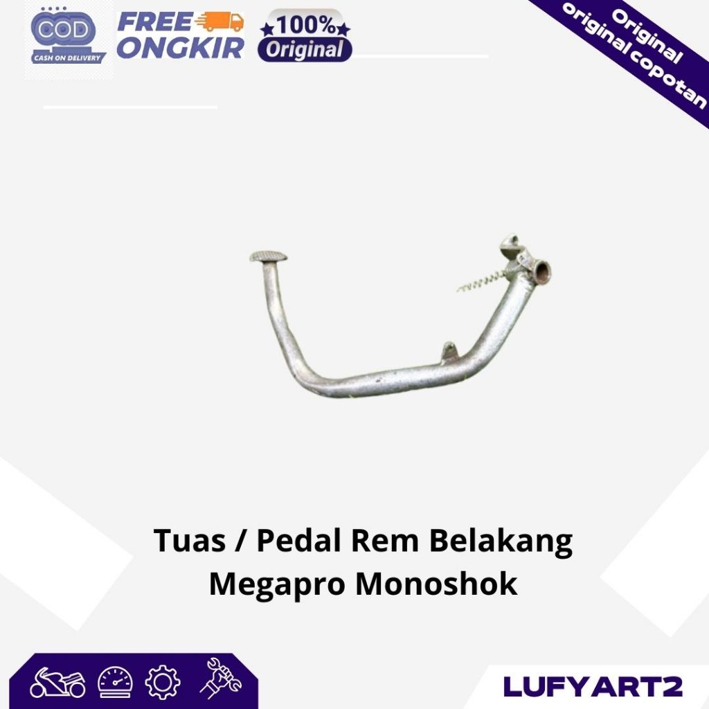 Tuas / Pedal Rem Belakang Megapro Mono – Ori Copotan Motor