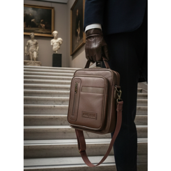 Tas slempang POLO ZADA , tas slempang kulit pria , Tas pria