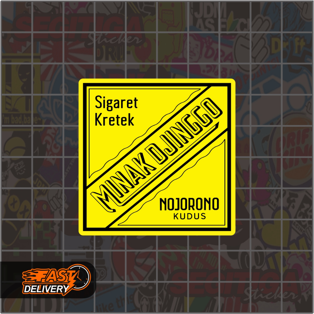 Sticker Minak Djinggo Ukuran 5 x 5 Cm