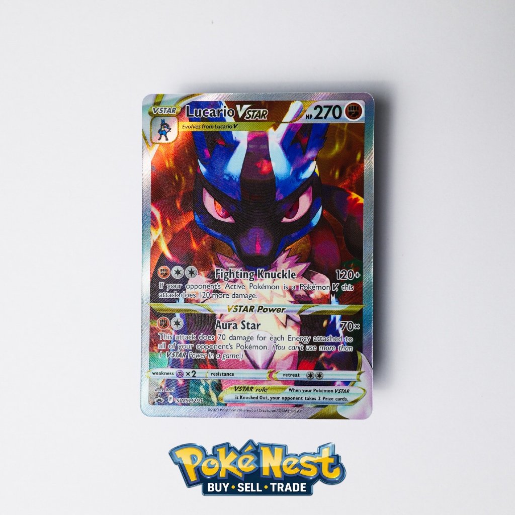 Pokemon Lucario VSTAR SWSH291 Promo English Near Mint