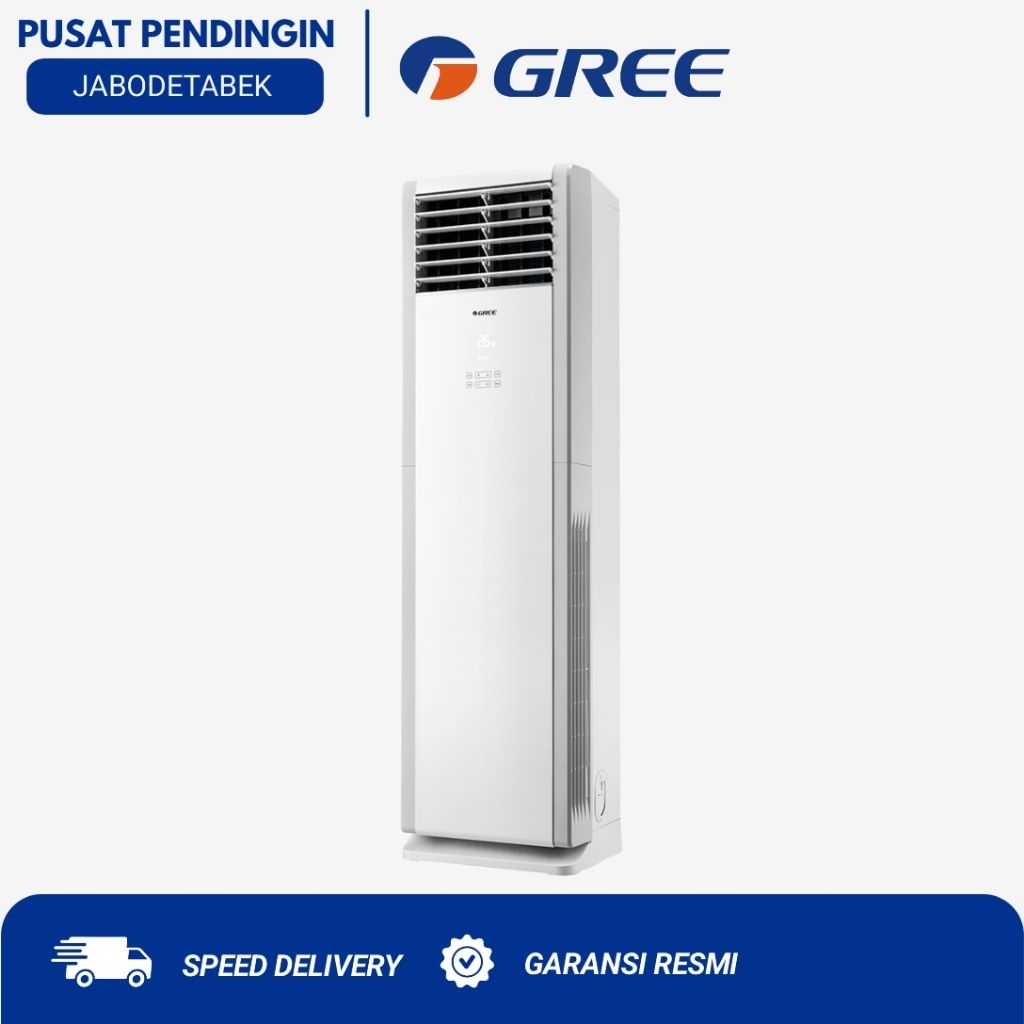 GREE AC FLOOR STANDING 5PK - INVERTER STS SERIES MODEL GVC-48STS(S) PPJ