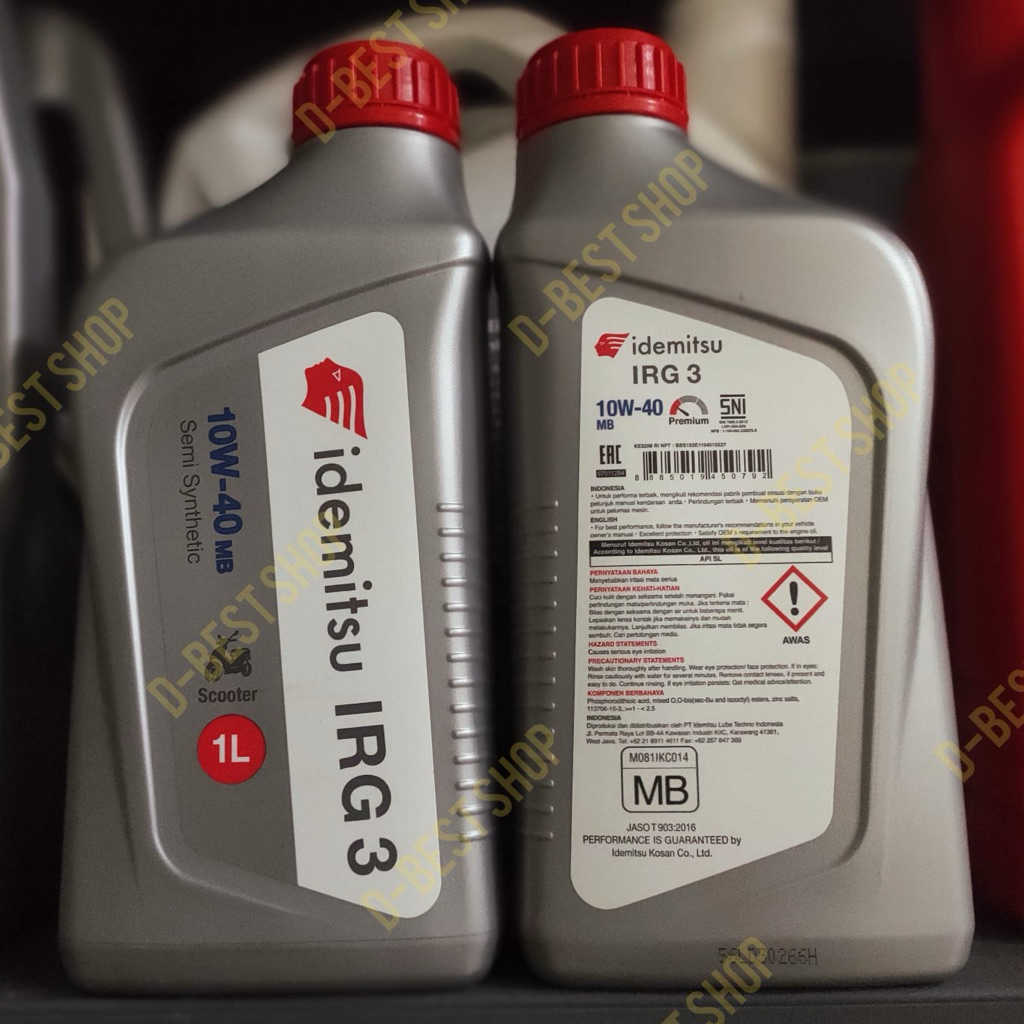 OLI MOTOR MATIC IDEMITSU 10w/40 -1 liter