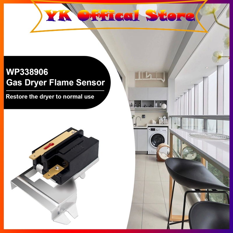 Flame Sensor untuk Mesin Dryer Pengering Gas Pengganti Part Mesin Cuci Pengering