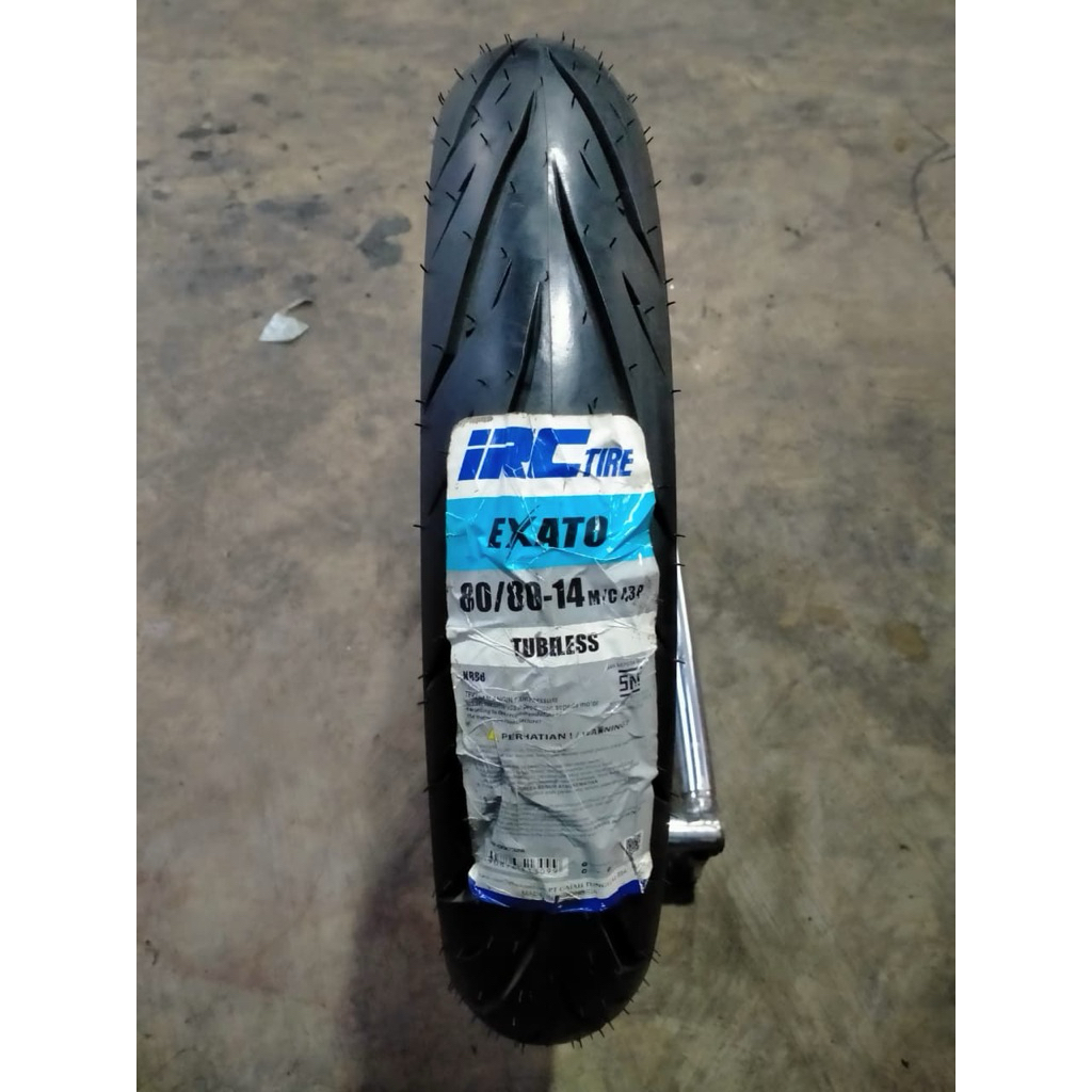 Ban tubeless IRC Exato ring 14 80/80