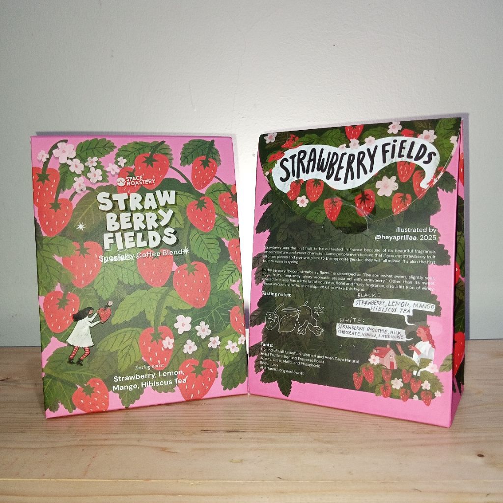 Biji Kopi Strawberry Fields by Space Roastery