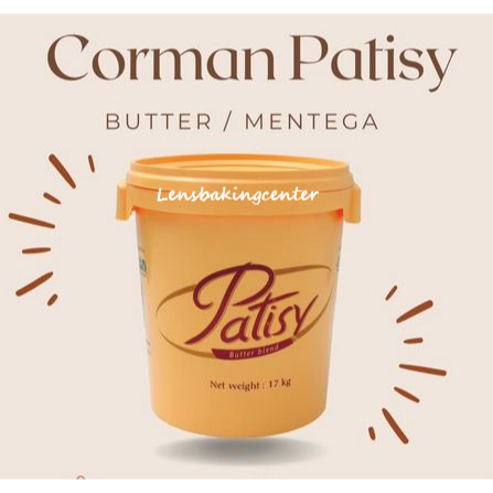 Mentega corman butter BLEND corman patisy 1pail 17kg 1 pail 17 kg