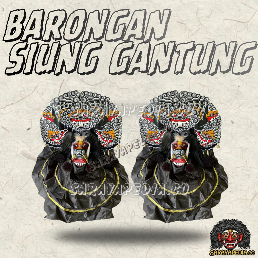 Barongan Telon Siung Gantung Barongan Pentas SRY