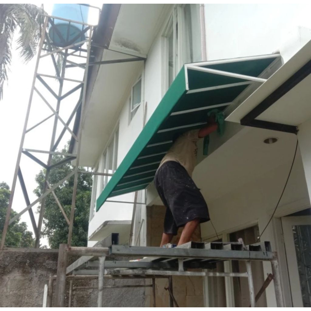 kanopi awning kain model tombak