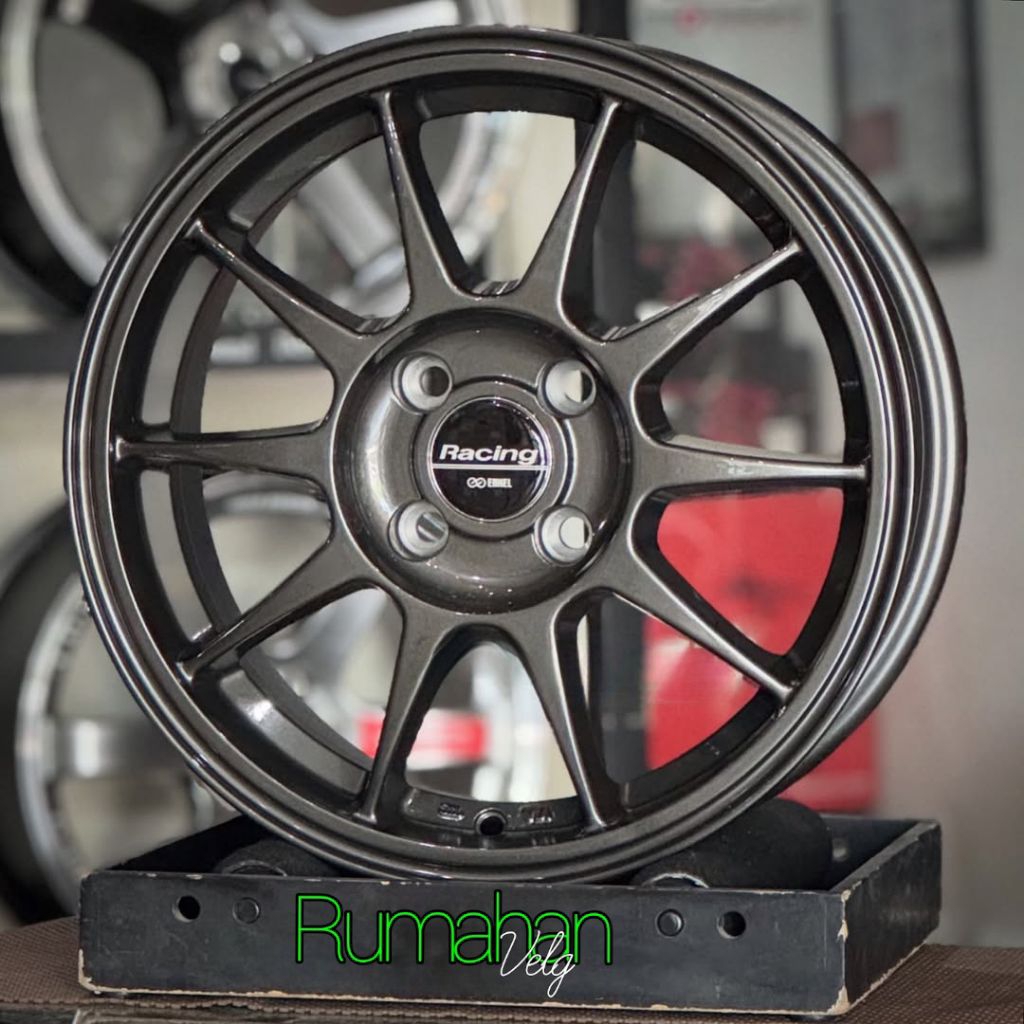velg enkei tarmac ring 15 lebar 6,5 et 40 velg mobil r15 untuk mobil agya ayla swift fronx brio jazz