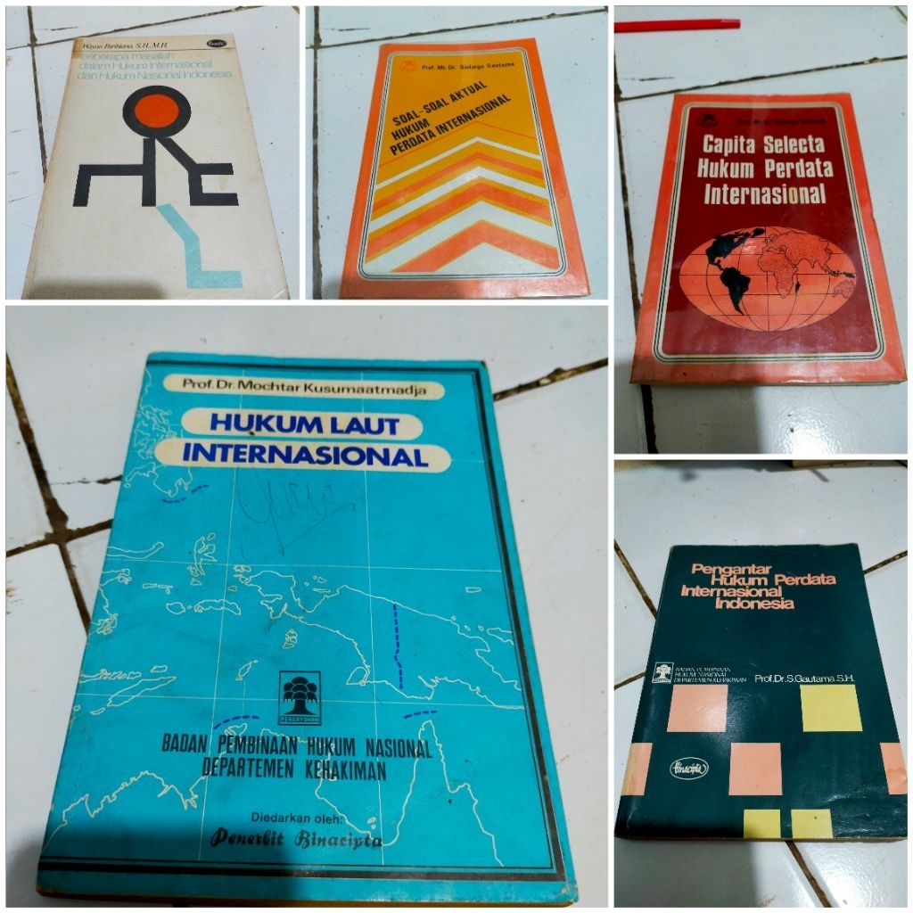 Ori Beberapa dalam hukum internasional dan hukum nasional Indonesia / Pengantar hukum perdata intern
