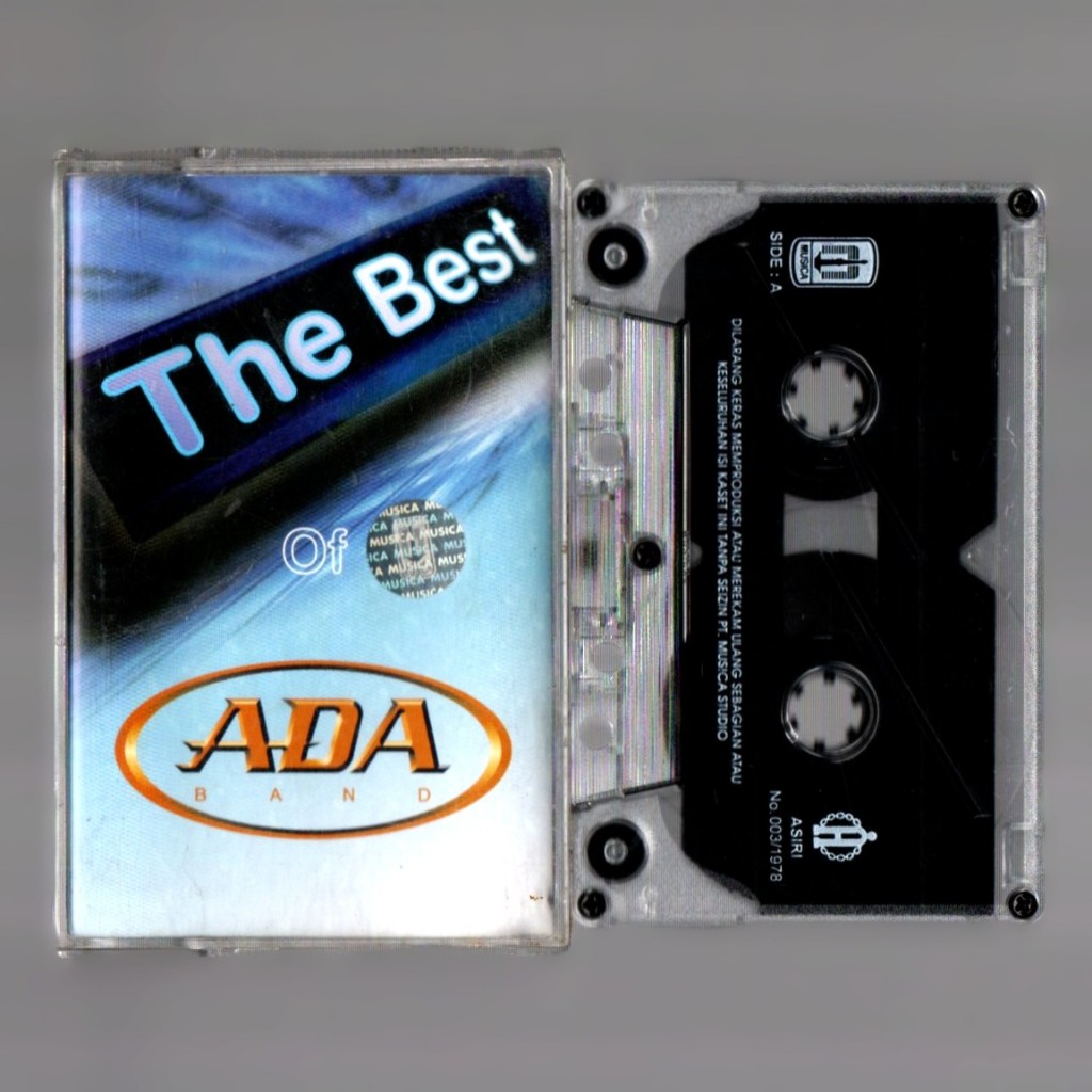 Kaset Pita Band Indonesia - Ada Band // The Best of Ada Band - Tape Tested