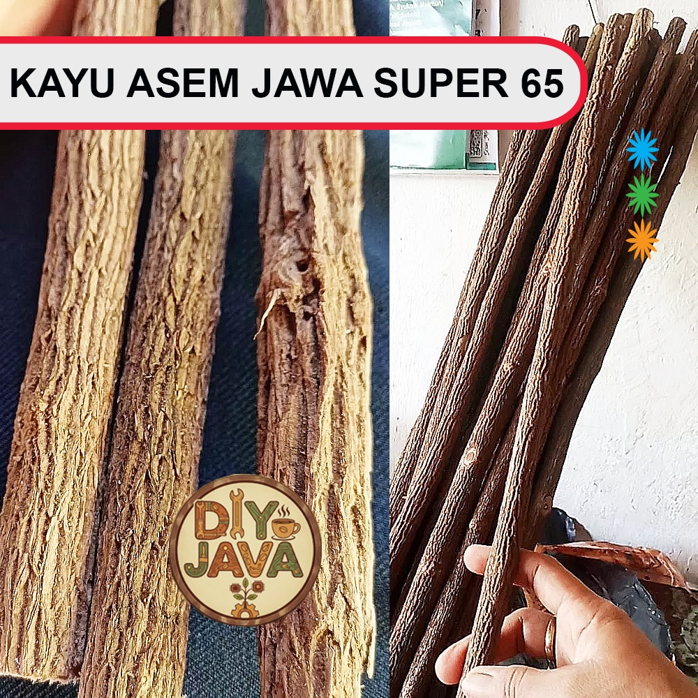 Tangkringan Kayu Asem Jawa Super 65 Cm Murai Batu DIY Java Tangkringan Burung Super Kualitas SUPER L