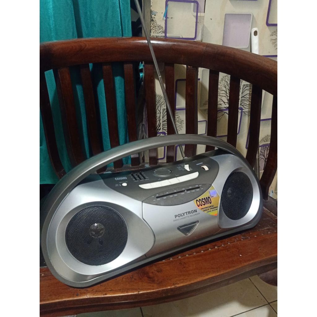 compo polytron cosmo psc-200s tape radio normal siap bernostalgia