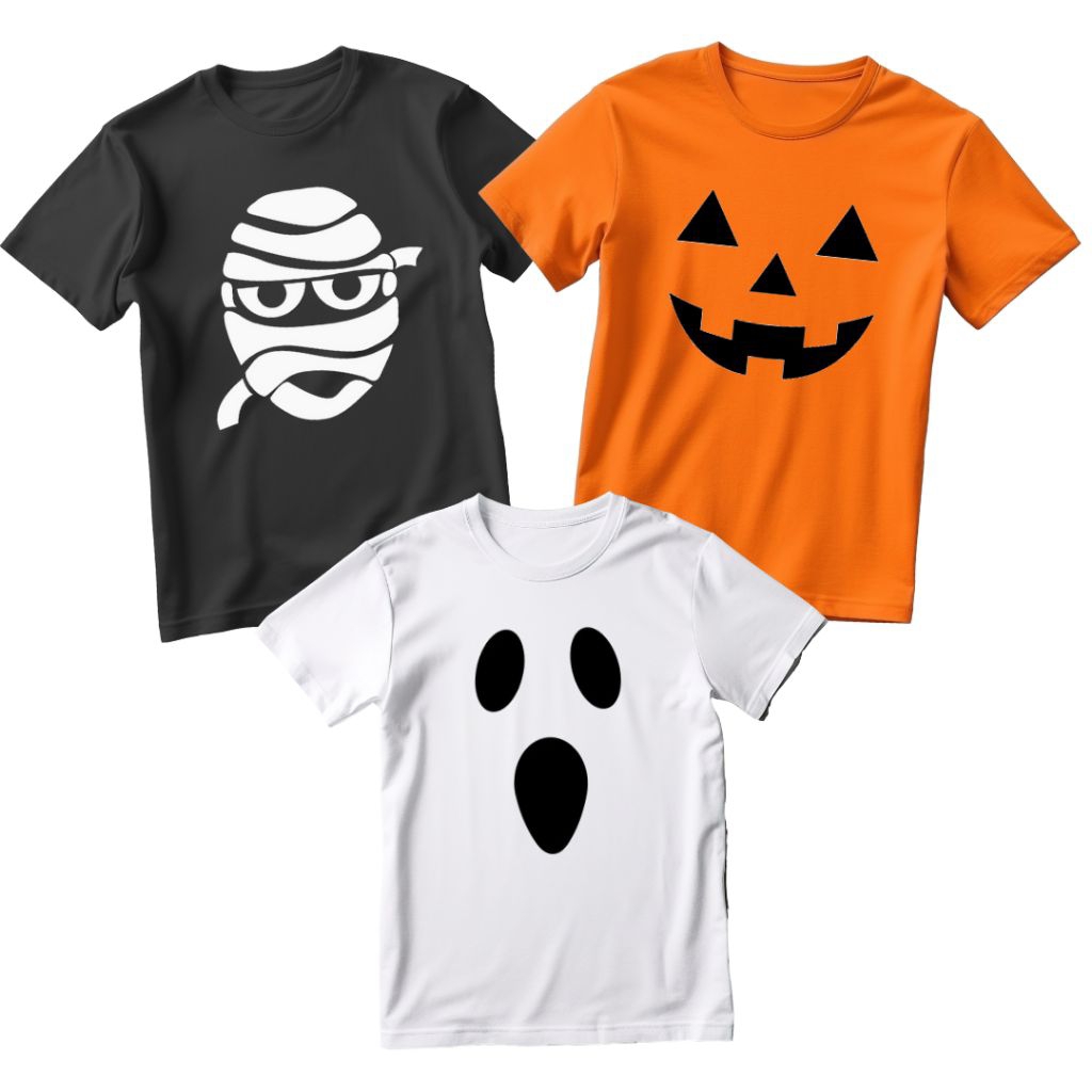 Kaos Halloween - Ghost Pumpkin Dracula Mummy Zombie - By kvnstore