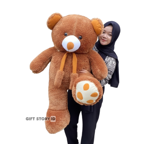 boneka teddy bear jumbo ukuran 1 meter