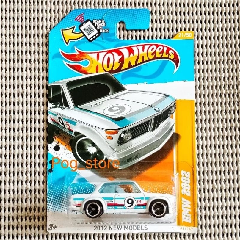 Hot Wheels Koleksi/Langka BMW 2002 - White