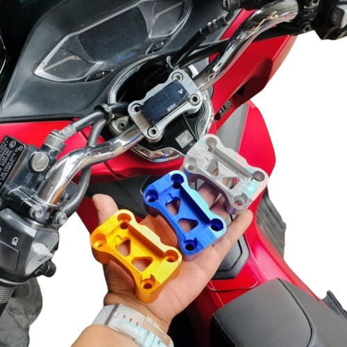 Raiser stang pcx volmeter /dudukan  stang stir pcx dan adv handmade