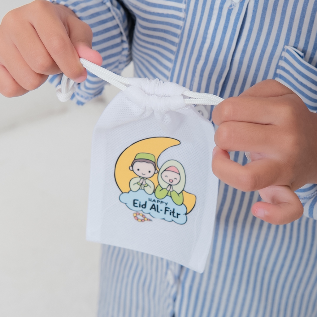 BA Amplop Lebaran Amplop THR Pouch Serut Souvenir Costume Gambar Kartun Lucu Unik