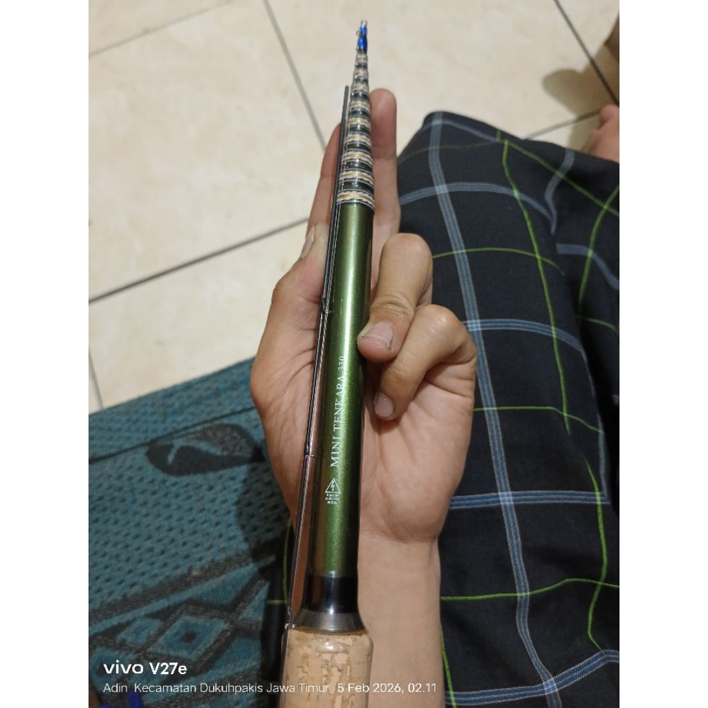 Mini tenkara goture capella 330 custom kolong