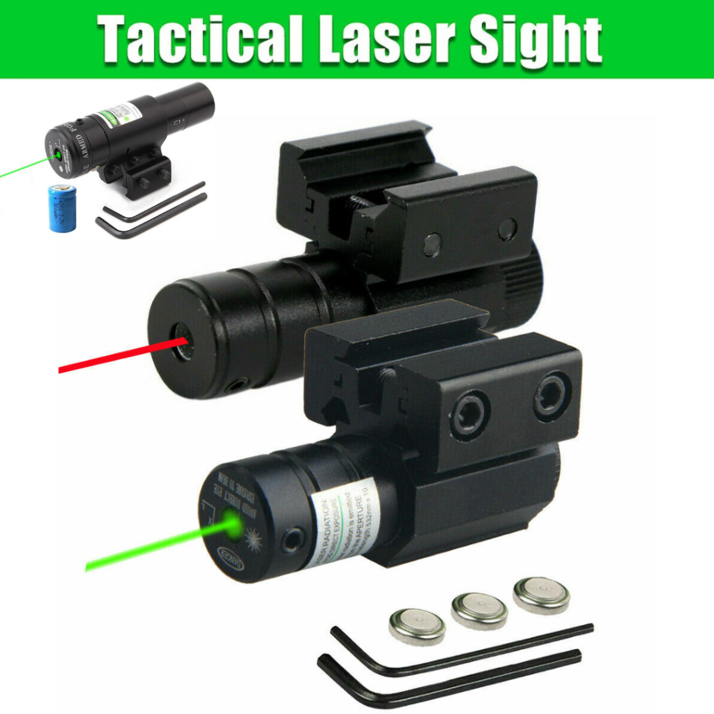 AT Laser Senapan Mini Warna Merah Tembak Jarak Jauh Berburu Siang Malam Cas Jarak Jauh 11/20mm HJ11