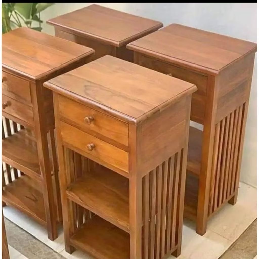 Meja Serbaguna Meja Nakas Jati Nakas Minimalis Kayu Jati Meja kecil Kayu Jati Meja Nakas Minimalis J
