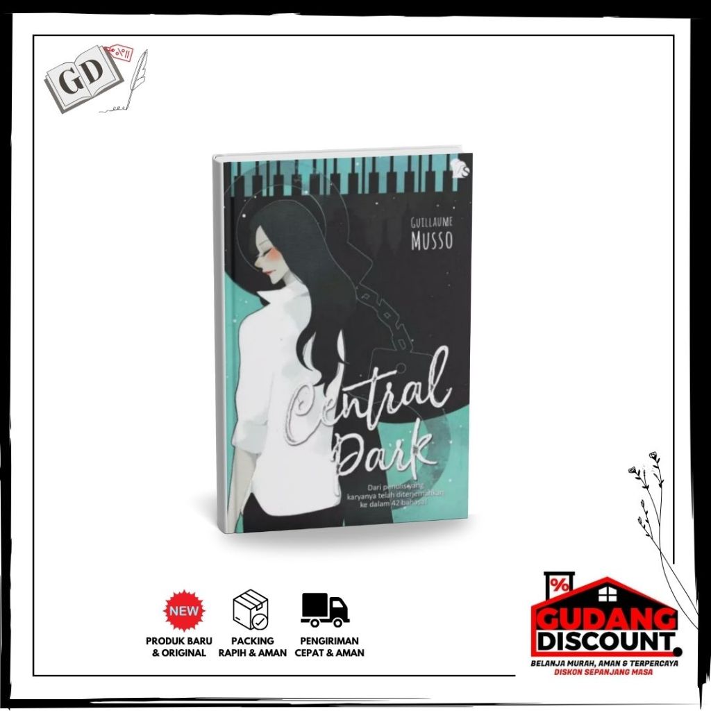 GD/Penerbit Haru - NOVEL Central Park - GUILLAUME MUSSO: Metamorphosis | Spring Edition