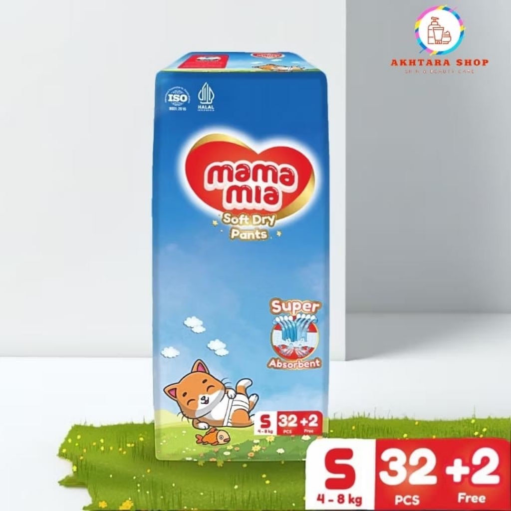 Mamamia pants popok bayi anti ruam