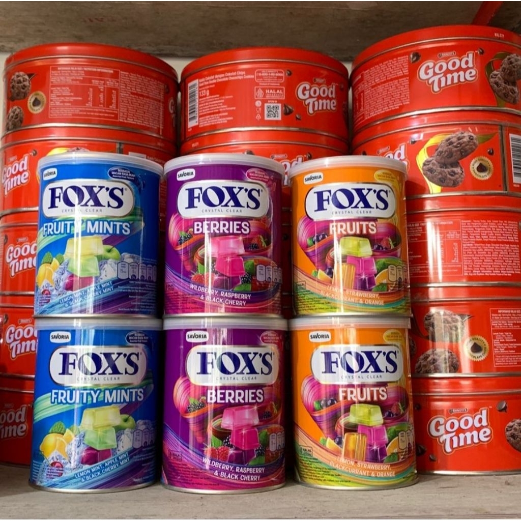 Permen Foxs Kaleng 180gr
