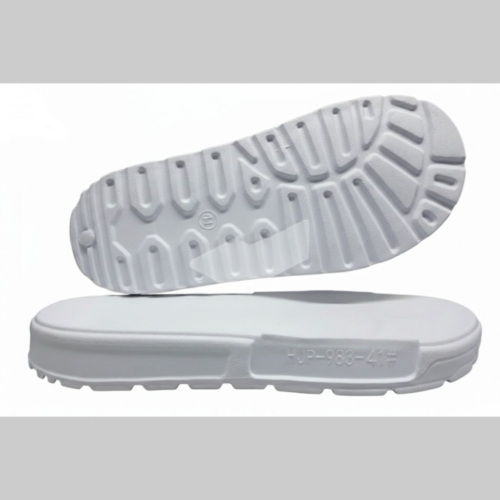 Outsole 983 Putih Bahan Pylon Ringan dan Empuk Cocok Untuk Sandal Slide Pria Sandal Slip On Sandal R